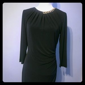Tahari Dress Black sz 8